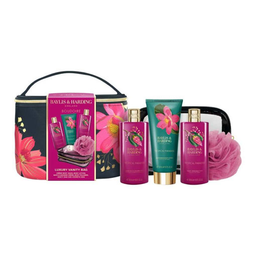 Picture of BAYLIS & HARDING BOUDOIRE LUXURY VANITY BAG GIFT SET